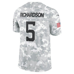 Nike Anthony Richardson Indianapolis Colts 2024 Salute to Service Limited Jersey Arctic Camo