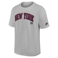 Nike New York Giants Rewind Statement Max90 T-Shirt Gray