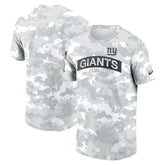 Nike New York Giants 2024 Salute To Service Performance T-Shirt Arctic Camo