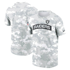 Nike Las Vegas Raiders 2024 Salute To Service Performance T-Shirt Arctic Camo
