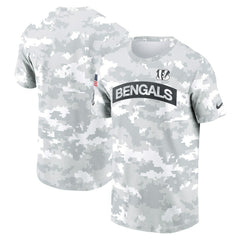 Nike Cincinnati Bengals 2024 Salute To Service Big & Tall Performance T-Shirt White