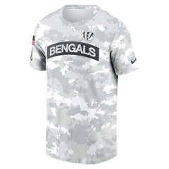 Nike Cincinnati Bengals 2024 Salute To Service Big & Tall Performance T-Shirt White