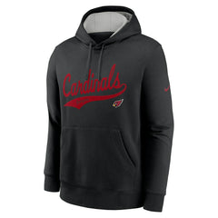 Nike Arizona Cardinals Rewind Club Logo Pullover Hoodie Black