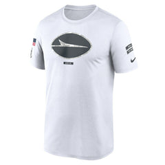 Nike New York Jets 2024 Salute To Service Legend Performance T-Shirt White