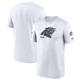 Nike Carolina Panthers 2024 Salute To Service Legend Performance T-Shirt White