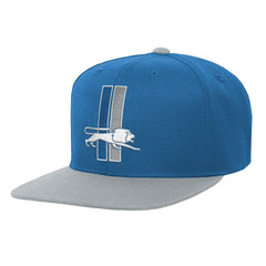 Mitchell & Ness Detroit Lions Youth Team Two-Tone Snapback Hat Blue