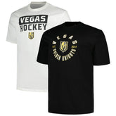 Vegas Golden Knights Fanatics Big & Tall 2-Pack T-Shirt Set - NHL 201173191