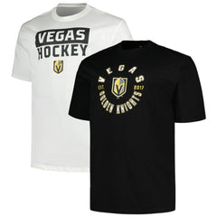 Vegas Golden Knights Fanatics Big & Tall 2-Pack T-Shirt Set - NHL 201173191