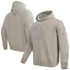 Maxx Crosby Las Vegas Raiders Pro Standard Player Name & Number Pullover Hoodie Tan