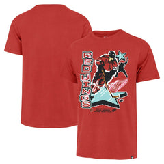Detroit Red Wings '47 Lamp Lighter Franklin T-Shirt - Red - NHL 201177487