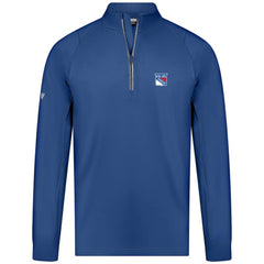 New York Rangers Levelwear Theory Insignia Core Quarter-Zip Pullover Top - Blue - NHL 201183093