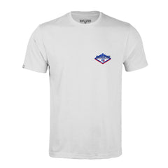 New York Rangers Levelwear Richmond Club Patch 2.0 T-Shirt - White - NHL 201183282