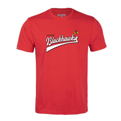 Chicago Blackhawks Levelwear Richmond Retro Script T-Shirt - Red - NHL 201183312