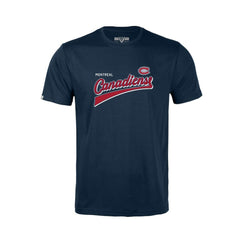 Montreal Canadiens Levelwear Youth Little Richmond Retro Script T-Shirt - Navy - NHL 201183385