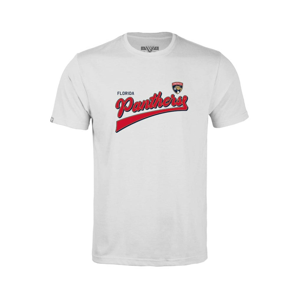 Florida Panthers Levelwear Youth Little Richmond Retro Script T-Shirt - White - NHL 201183420