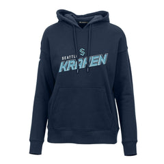 Seattle Kraken Levelwear Women's Adorn Premier 2.0 Fleece Pullover Hoodie - Deep Sea Blue - NHL 201183470