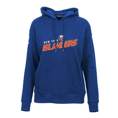 New York Islanders Levelwear Women's Adorn Premier 2.0 Fleece Pullover Hoodie - Royal - NHL 201183490