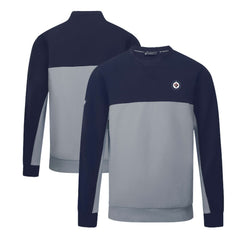 Winnipeg Jets Levelwear Legacy Insignia Core Sweatshirt - Navy/Gray - NHL 201183646