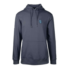 Seattle Kraken Levelwear Podium Insignia Core Pullover Hoodie - Deep Sea Blue - NHL 201183694