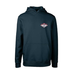 Colorado Avalanche Levelwear Youth Podium Club Patch 2.0 Fleece Pullover Hoodie - Navy - NHL 201183732