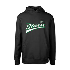 Dallas Stars Levelwear Youth Podium Retro Script Fleece Pullover Hoodie - Black - NHL 201183770