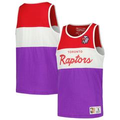 Toronto Raptors Youth Hardwood Classics Special Script Tank Top Purple | Mitchell & Ness online