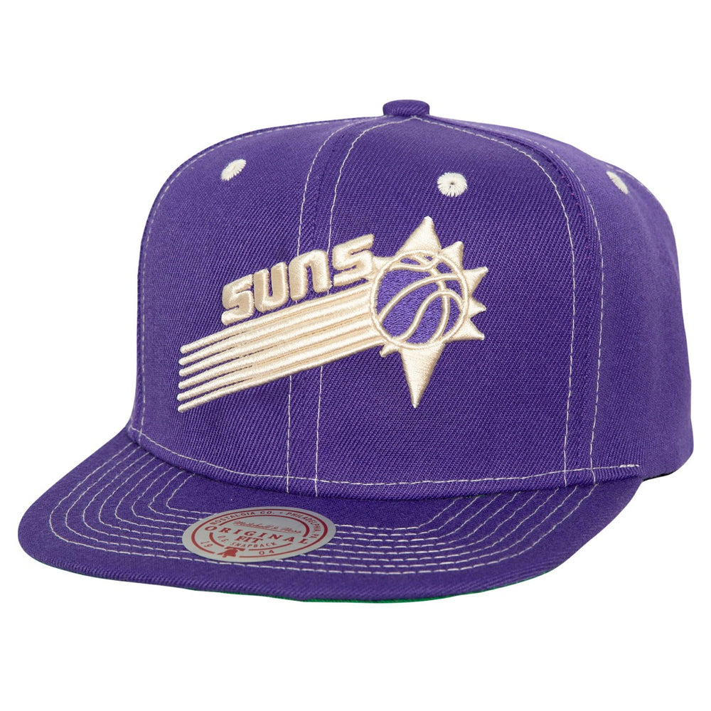 Phoenix Suns Energy Contrast Snapback Hat Purple | Mitchell & Ness Lifestyle