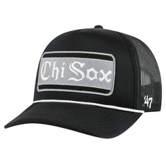 Chicago White Sox '47 Local Patch Foam Front Trucker Adjustable Hat - Black - 47 brand Sale