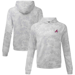 Atlanta Braves Levelwear Blender Insignia Hoodie - White - MLB on Sale