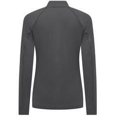 Seattle Mariners Levelwear Women's Kinetic Insignia Quarter-Zip Pullover - Charcoal - MLB Lifestyle