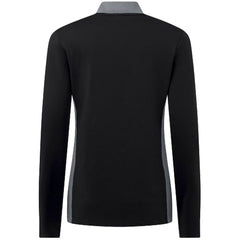 Philadelphia Phillies Levelwear Women's Moxie Insignia Quarter-Zip Pullover - Black - MLB Lifestyle
