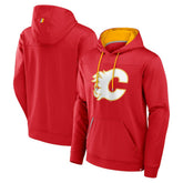 Calgary Flames Fanatics Defender Pullover Hoodie - Red - NHL 201190083