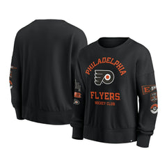 Philadelphia Flyers Fanatics Women's Go Team Pullover Sweatshirt - Black - NHL 201190248