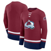 Colorado Avalanche Fanatics High Point Long Sleeve T-Shirt - Burgundy - NHL 201190296