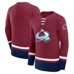 Colorado Avalanche Fanatics High Point Long Sleeve T-Shirt - Burgundy - NHL 201190296