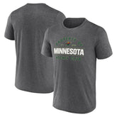 Minnesota Wild Fanatics Property Of T-Shirt - Heather Charcoal - NHL 201190985