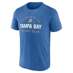 Tampa Bay Lightning Fanatics Property Of T-Shirt - Heather Blue - NHL 201191005