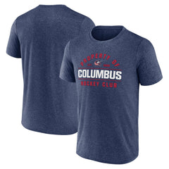 Columbus Blue Jackets Fanatics Property Of T-Shirt - Heather Navy - NHL 201191009