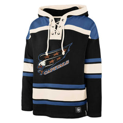 Alexander Ovechkin Washington Capitals '47 Player Name & Number Lacer Pullover Hoodie - Black - NHL 201191016