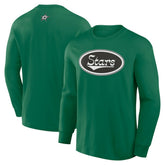 Dallas Stars Fanatics Rewind Long Sleeve T-Shirt - Kelly Green - NHL 201191022
