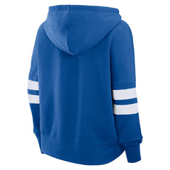New York Islanders Fanatics Women's Oversized Seize Pullover Hoodie - Royal - NHL 201191040
