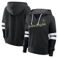 Vegas Golden Knights Fanatics Women's Oversized Seize Pullover Hoodie - Black - NHL 201191066