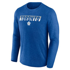 Toronto Maple Leafs Fanatics Transition Long Sleeve T-Shirt - Heather Blue - NHL 201191087