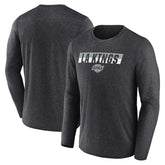 Los Angeles Kings Fanatics Transition Long Sleeve T-Shirt - Heather Charcoal - NHL 201191096
