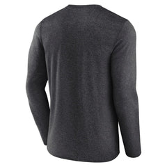 Pittsburgh Penguins Fanatics Transition Long Sleeve T-Shirt - Heather Charcoal - NHL 201191100