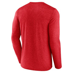 Carolina Hurricanes Fanatics Transition Long Sleeve T-Shirt - Heather Red - NHL 201191104