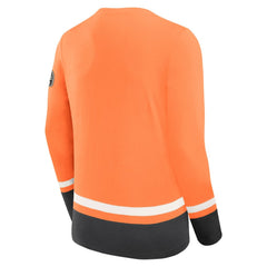 Philadelphia Flyers Fanatics Vintage High Point Long Sleeve T-Shirt - Orange - NHL 201191183