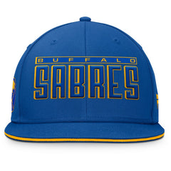 Buffalo Sabres Fanatics Fundamental Gino Stack Snapback Hat - Royal - NHL 201193228