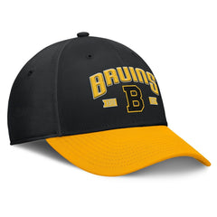 Boston Bruins Fanatics Heritage Captain Flex Hat - Black/Gold - NHL 201193239