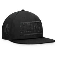 Vegas Golden Knights Fanatics Heritage Ice Time Wordmark Fitted Hat - Black - NHL 201193246
